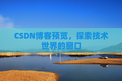 CSDN博客预览,探索技术世界的窗口